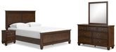 Furniture City Laplace - Ashley Furniture - Danabrin Queen Panel Bed, Dresser, Mirror and Nightstand - Queen Panel Bed, Dresser, Mirror and Nightstand - B685B15