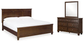 Furniture City Laplace - Ashley Furniture - Danabrin King Panel Bed, Dresser and Mirror - King Panel Bed, Dresser and Mirror - B685B12