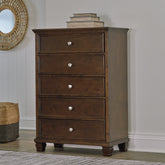 Furniture City Laplace - Ashley Furniture - Danabrin Chest of Drawers - Five Drawer Chest - B685-46
