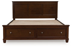 Danabrin California King Panel Storage Bed