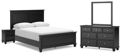 Furniture City Laplace - Ashley Furniture - Lanolee Queen Panel Bed, Dresser, Mirror and Nightstand - Queen Panel Bed, Dresser, Mirror and Nightstand - B687B15