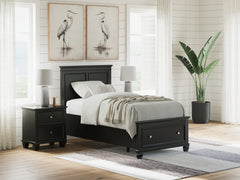 Furniture City Laplace - Ashley Furniture - Lanolee Twin Panel Storage Bed - Twin Panel Storage Bed - B687B21