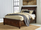 Furniture City Laplace - Ashley Furniture - Porter Queen Sleigh Storage Bed - Queen Sleigh Storage Bed - B697B43