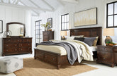 Furniture City Laplace - Ashley Furniture - Porter California King Panel Bed, Dresser, Mirror, Chest and 2 Nightstands - California King Panel Bed, Dresser, Mirror, Chest and 2 Nightstands - B697B39