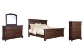 Furniture City Laplace - Ashley Furniture - Porter King Panel Bed, Dresser, Mirror and Chest - King Panel Bed, Dresser, Mirror and Chest - B697B37