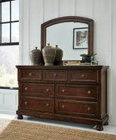Furniture City Laplace - Ashley Furniture - Porter Dresser and Mirror - Dresser and Mirror - B697B1