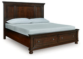 Furniture City Laplace - Ashley Furniture - Porter King Panel Storage Bed - King Panel Storage Bed - B697B44