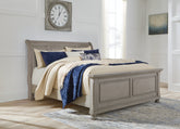 Furniture City Laplace - Ashley Furniture - Lettner Queen Sleigh Bed - Queen Sleigh Bed - B733B32