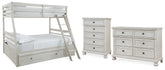 Furniture City Laplace - Ashley Furniture - Robbinsdale Twin over Full Bunk Bed, Dresser and Chest - Twin over Full Bunk Bed, Dresser and Chest - B742B32