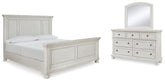 Furniture City Laplace - Ashley Furniture - Robbinsdale Queen Panel Bed, Dresser and Mirror - Queen Panel Bed, Dresser and Mirror - B742B4