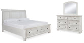Furniture City Laplace - Ashley Furniture - Robbinsdale Queen Sleigh Storage Bed, Dresser and Mirror - Queen Sleigh Storage Bed, Dresser and Mirror - B742B5