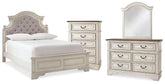 Furniture City Laplace - Ashley Furniture - Realyn Full Panel Bed, Dresser, Mirror and Chest - Full Panel Bed, Dresser, Mirror and Chest - B743B80