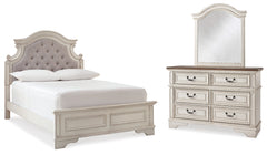 Furniture City Laplace - Ashley Furniture - Realyn Full Panel Bed, Dresser and Mirror - Full Panel Bed, Dresser and Mirror - B743B17