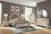 Furniture City Laplace - Ashley Furniture - Realyn Queen Upholstered Storage Bed - Queen Upholstered Storage Bed - B743B18