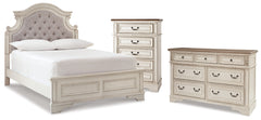 Furniture City Laplace - Ashley Furniture - Realyn Full Panel Bed, Dresser and Chest - Full Panel Bed, Dresser and Chest - B743B88