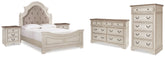 Furniture City Laplace - Ashley Furniture - Realyn Queen Panel Bed, Dresser, Chest and 2 Nightstands - Queen Panel Bed, Dresser, Chest and 2 Nightstands - B743B45