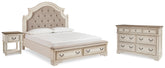 Furniture City Laplace - Ashley Furniture - Realyn King Storage Bed, Dresser and Nightstand - King Storage Bed, Dresser and Nightstand - B743B62