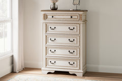 Furniture City Laplace - Ashley Furniture - Realyn Chest of Drawers - Five Drawer Chest - B743-46