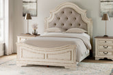 Furniture City Laplace - Ashley Furniture - Realyn Queen Upholstered Panel Bed - Queen Upholstered Panel Bed - B743B2