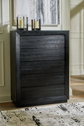 Furniture City Laplace - Ashley Furniture - Londer Chest of Drawers - Five Drawer Chest - B768-46