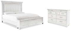 Furniture City Laplace - Ashley Furniture - Kanwyn King Storage Panel Bed and Dresser - King Storage Panel Bed and Dresser - B777B24