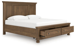 Furniture City Laplace - Ashley Furniture - Feddinger King Panel Storage Bed - King Panel Storage Bed - PCB779B12