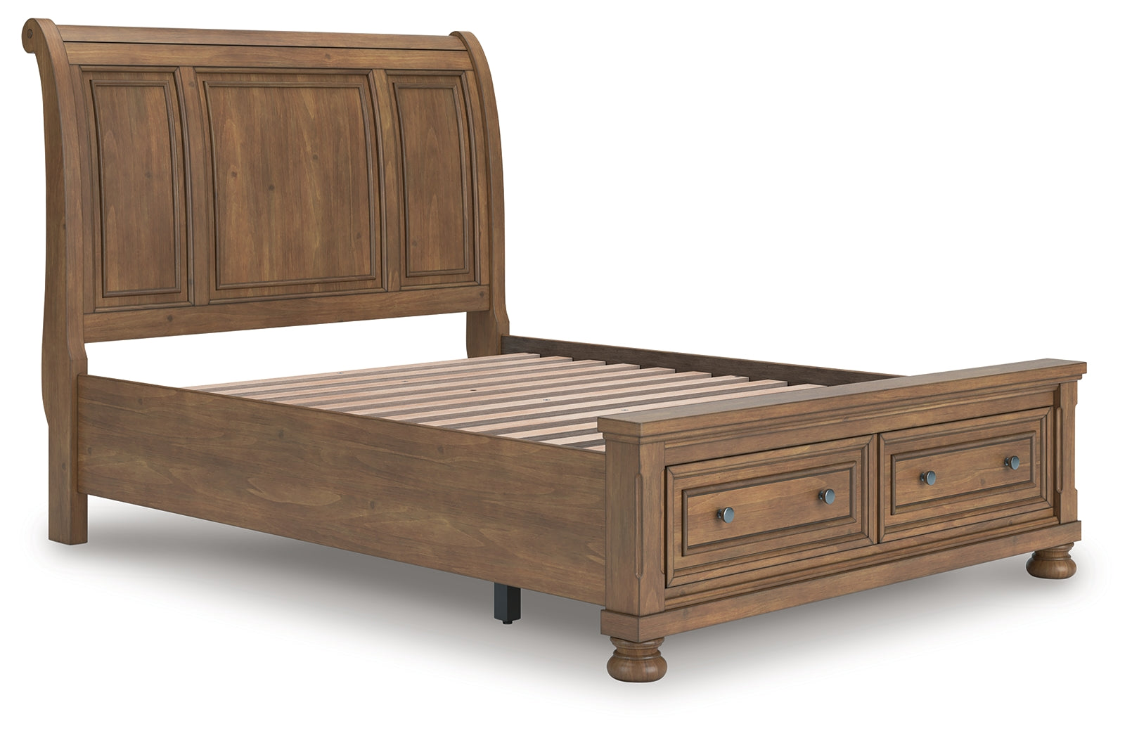 Furniture City Laplace - Ashley Furniture - Feddinger Queen Storage Sleigh Bed - Queen Storage Sleigh Bed - PCB779B4