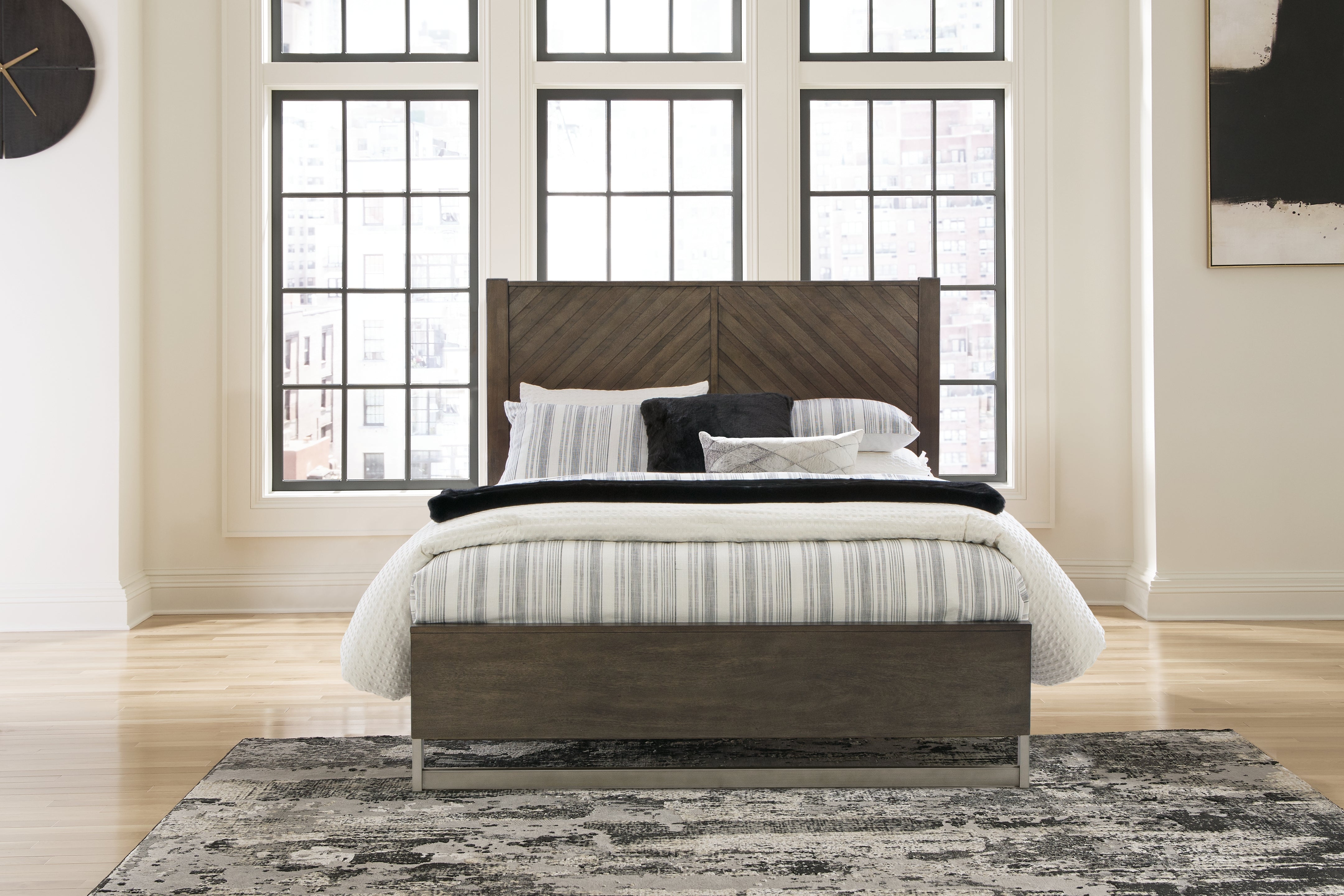 Furniture City Laplace - Ashley Furniture - Arkenton Queen Panel Bed - Queen Panel Bed - B786B2