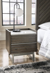 Furniture City Laplace - Ashley Furniture - Arkenton Nightstand - Two Drawer Night Stand - B786-92