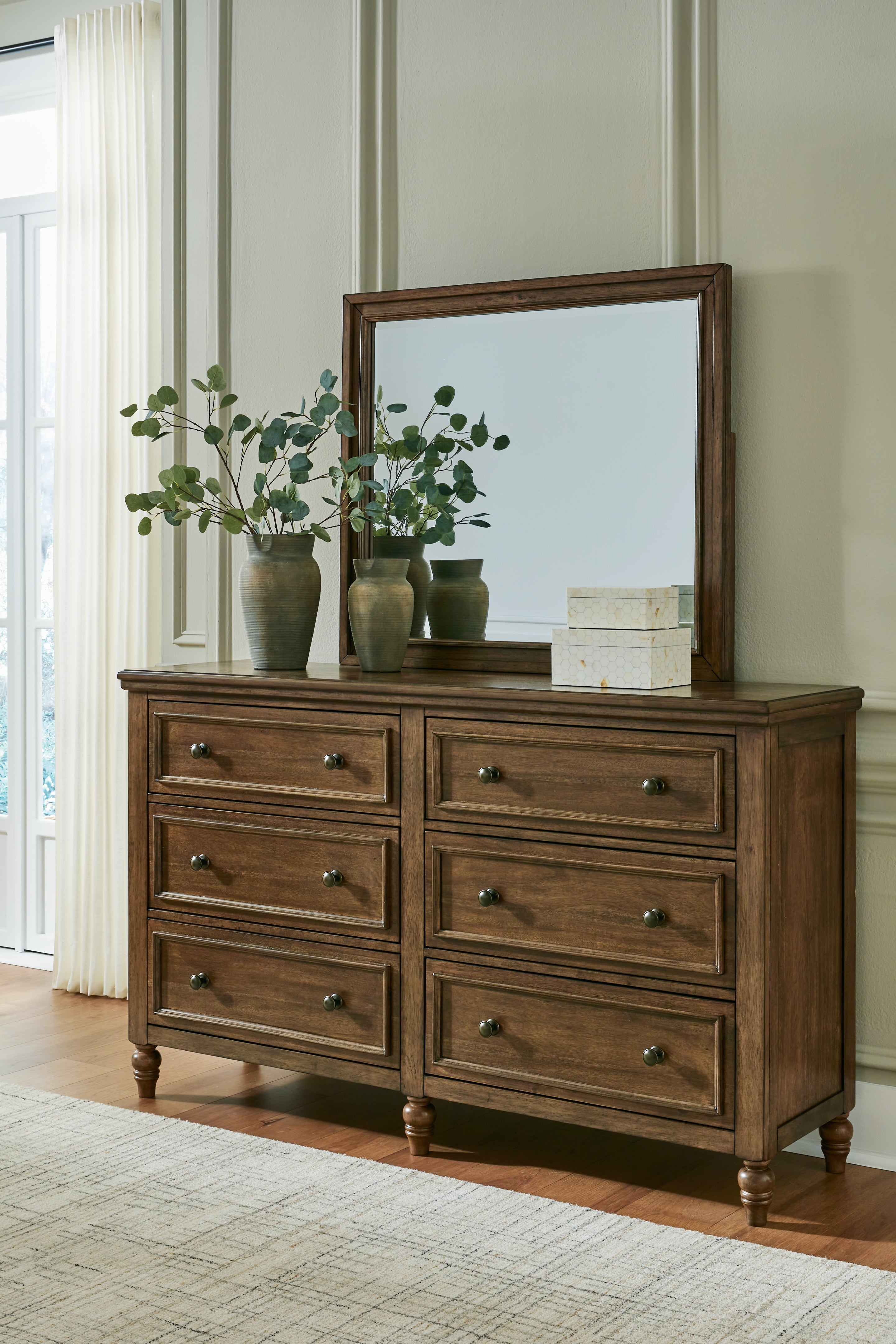 Furniture City Laplace - Ashley Furniture - Sturlayne Dresser and Mirror - Dresser and Mirror - B787B1