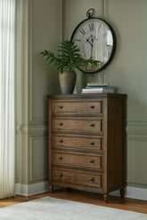 Furniture City Laplace - Ashley Furniture - Sturlayne Chest of Drawers - Five Drawer Chest - B787-46