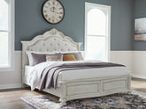 Furniture City Laplace - Ashley Furniture - Montelaine King Upholstered Panel Bed - King Upholstered Panel Bed - B795B6