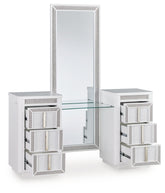 Furniture City Laplace - Ashley Furniture - Chalanna Vanity with Mirror - Vanity with Mirror - B822B7