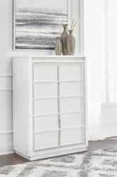 Furniture City Laplace - Ashley Furniture - Chalanna Chest of Drawers - Five Drawer Chest - B822-46