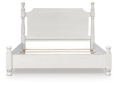 Furniture City Laplace - Ashley Furniture - Rowlenstown Queen Poster Bed - Queen Poster Bed - PCB823B2