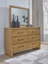 Furniture City Laplace - Ashley Furniture - Sherbana Dresser and Mirror - Dresser and Mirror - B833B1