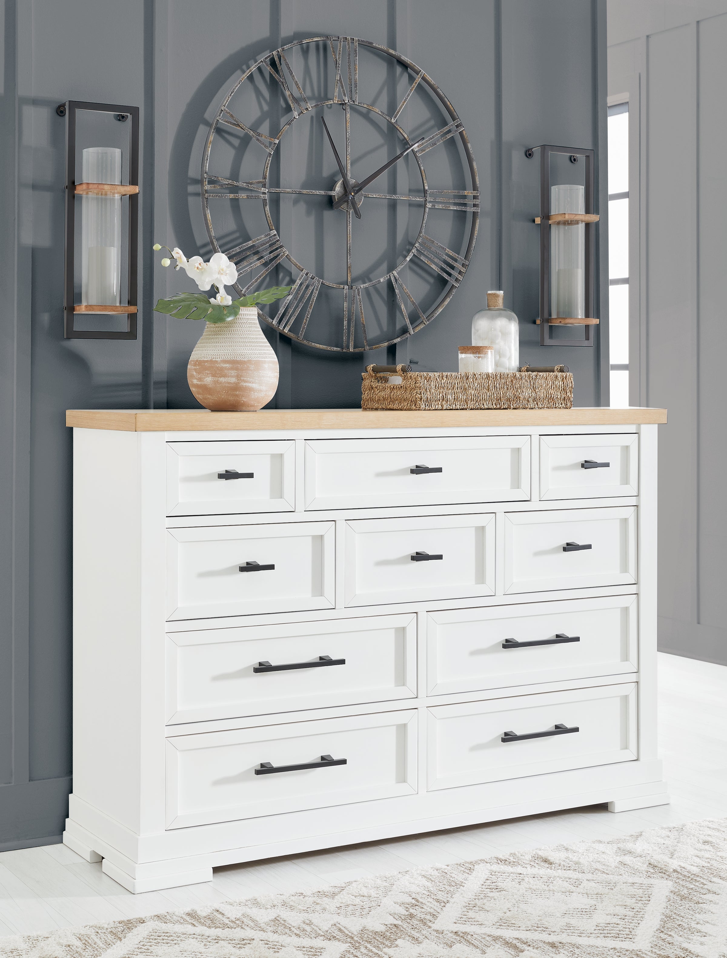 Furniture City Laplace - Ashley Furniture - Ashbryn Dresser - Dresser - B844-31