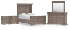 Furniture City Laplace - Ashley Furniture - Blairhurst Queen Panel Bed, Dresser, Mirror and 2 Nightstands - Queen Panel Bed, Dresser, Mirror and 2 Nightstands - B916B10