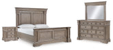 Furniture City Laplace - Ashley Furniture - Blairhurst King Panel Bed, Dresser, Mirror and Nightstand - King Panel Bed, Dresser, Mirror and Nightstand - B916B9