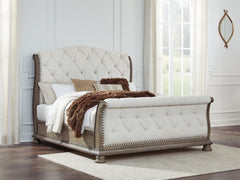 Furniture City Laplace - Ashley Furniture - Ardenfield California King Upholstered Sleigh Bed - California King Upholstered Sleigh Bed - B944B5