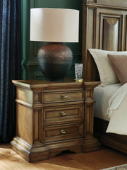 Furniture City Laplace - Ashley Furniture - Frantanna Nightstand - Three Drawer Night Stand - PCB949-93