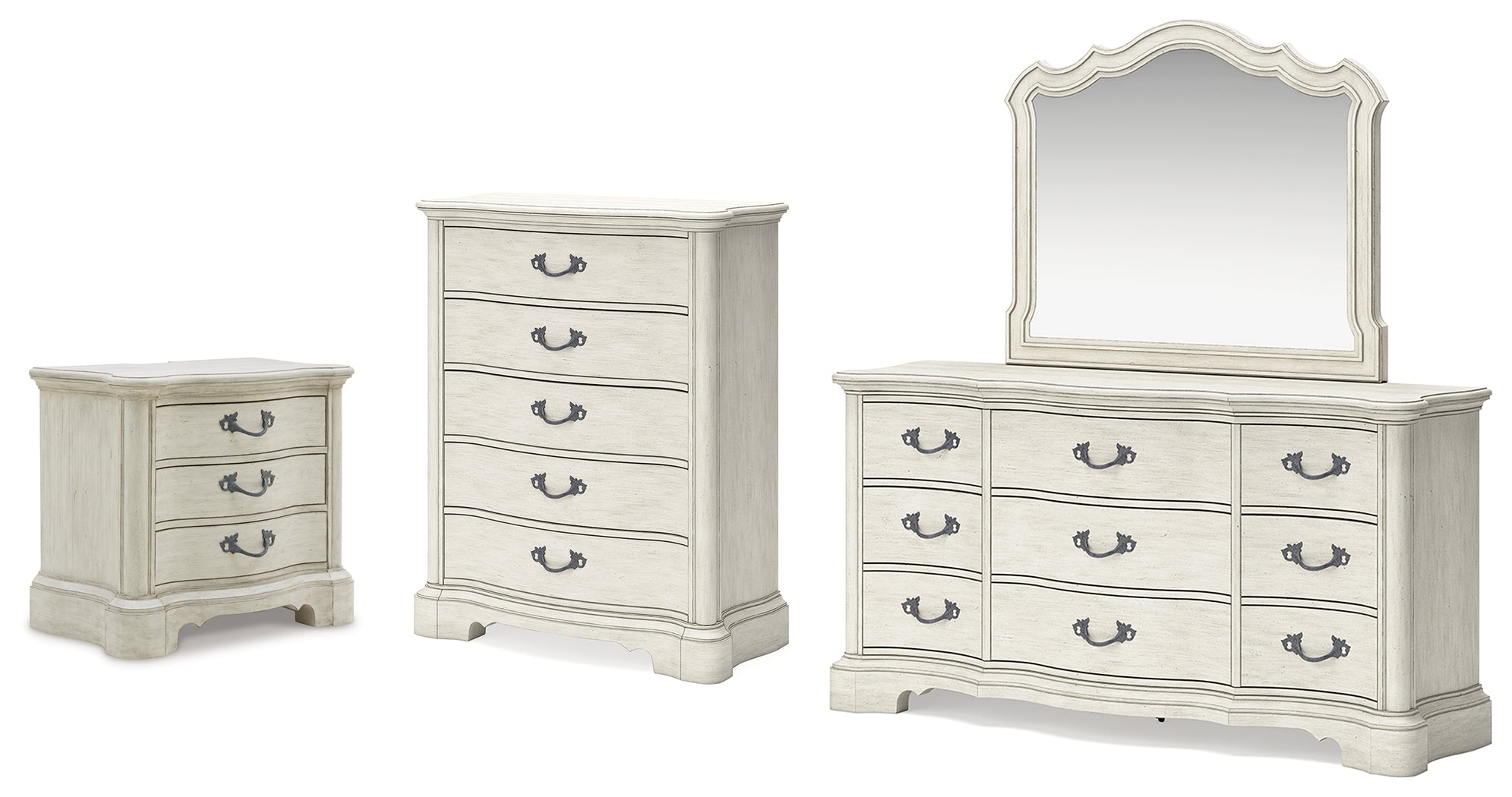Furniture City Laplace - Ashley Furniture - Arlendyne Dresser, Mirror, Chest and Nightstand - Dresser, Mirror, Chest and Nightstand - B980B12