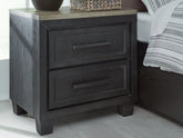 Furniture City Laplace - Ashley Furniture - Foyland Nightstand - Two Drawer Night Stand - B989-92