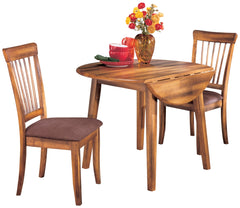 Furniture City Laplace - Ashley Furniture - Berringer Dining Table and 2 Chairs - Dining Table and 2 Chairs - D199D16