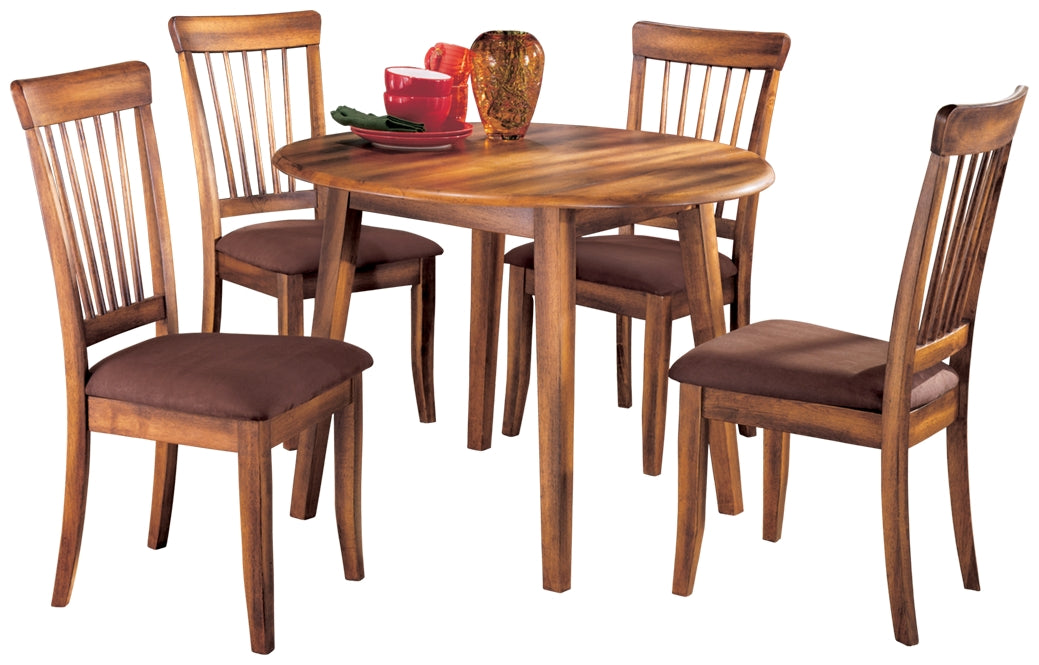 Furniture City Laplace - Ashley Furniture - Berringer Dining Table and 4 Chairs - Dining Table and 4 Chairs - D199D13