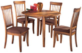 Furniture City Laplace - Ashley Furniture - Berringer Dining Table and 4 Chairs - Dining Table and 4 Chairs - D199D13