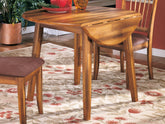 Furniture City Laplace - Ashley Furniture - Berringer Dining Drop Leaf Table - Round DRM Drop Leaf Table - D199-15