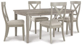 Furniture City Laplace - Ashley Furniture - Parellen Dining Table and 4 Chairs - Dining Table and 4 Chairs - D291D1
