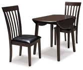 Furniture City Laplace - Ashley Furniture - Hammis Dining Table with 2 Chairs - Dining Table with 2 Chairs - D310D2