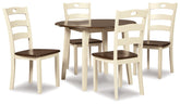 Furniture City Laplace - Ashley Furniture - Woodanville Dining Table with 4 Chairs - Dining Table with 4 Chairs - D335D3